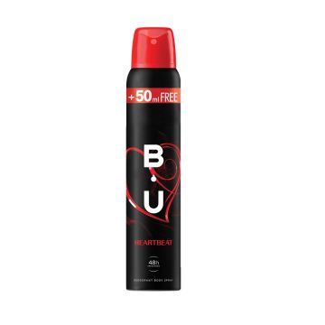 Bu Heartbeat dezodorans u spreju 150ml+50ml gratis