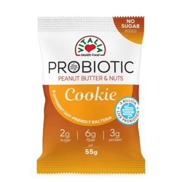 Vitalia probiotik kolačić sa prelivom i kikiriki puterom 55g