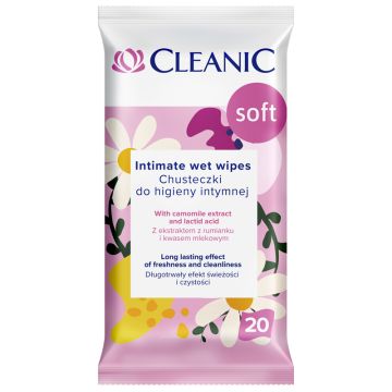 Cleanic Soft intimne vlažne maramice, 20kom.