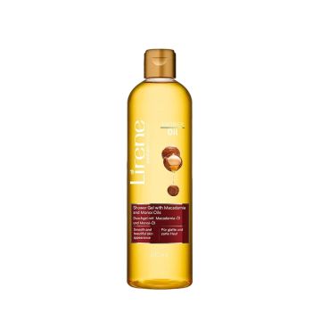 Lirene gel za tuširanje sa uljem makadamije i monoia 400ml 
