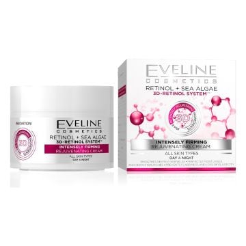 Eveline +6 3D retinol day & night cream 50ml