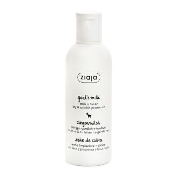 Ziaja kozije mleko mleko+tonik za čišćenje lica 200ml