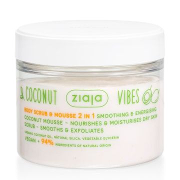 Ziaja coconut vibes piling i pena za telo 2 u 1 270ml
