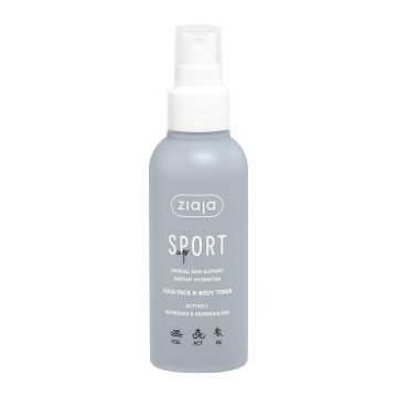 Ziaja Sport Aqua tonik za lice i telo 120ml 