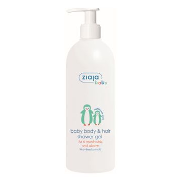 Ziaja baby kupka i šampon za kosu 2u1 od 6 mes 400ml