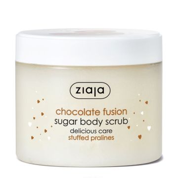 Ziaja čokoladne praline šećerni piling za telo 300ml