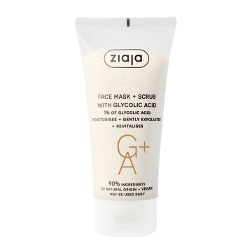 Ziaja maska i piling za lice sa glikolnom kiselinom 55ml