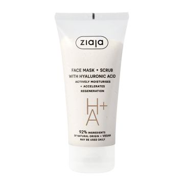 Ziaja maska i piling za lice sa hijaluronskom kiselinom 55ml