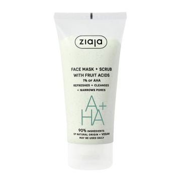 Ziaja maska i piling za lice sa voćnim kiselinama 55ml
