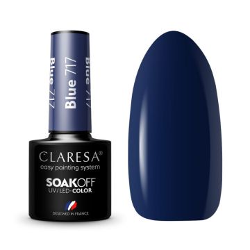 Claresa trajni lak za nokte uv/led blue 717 5g