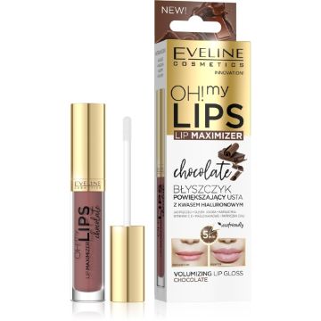 Eveline oh! my lips maximizer  sjaj za povećanje usana sa čokoladom 4,5ml