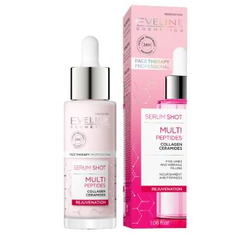 Eveline multi peptides serum za podmlađivanje kože lica 30 ml.