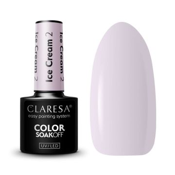 Claresa trajni lak za nokte uv/led Ice Cream 2 5g