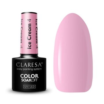 Claresa trajni lak za nokte uv/led Ice Cream 4 5g