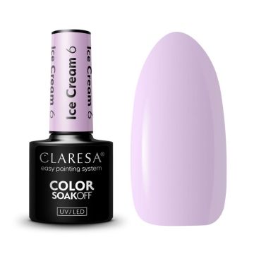 Claresa trajni lak za nokte uv/led Ice Cream 6 5g