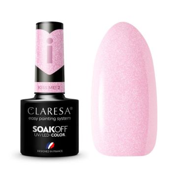 Claresa trajni lak za nokte uv/led kiss me 2 5g