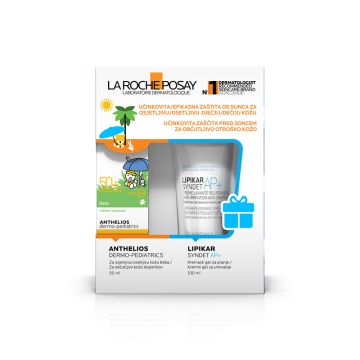 La Roche Posay anthelios dermo pediatrics baby mleko lipikar sindet za umivanje SPF50+