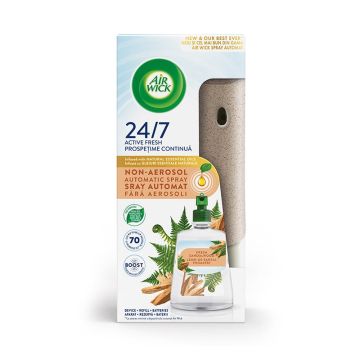 Air Wick Active Fresh komplet Sandalovina 228ml 