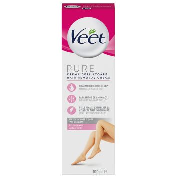 Veet krema za depilaciju za normalnu kožu 100 ml