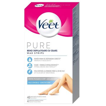 Veet PURE trake za depilaciju nogu 40kom