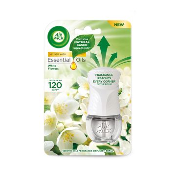 Air Wick White Flower električni aparat 19ml