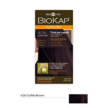 Biokap farba za kosu 4.06 Coffee Brown