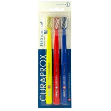 Curaprox CS 3960/3 supersoft četkica za zube 2+1