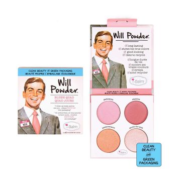 The Balm Will Powder Quad paleta rumenila