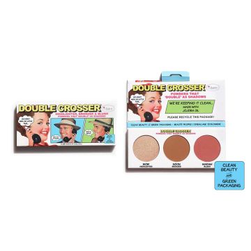 The Balm Double Crosser paleta za lice i oči