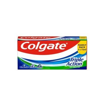 Colgate triple action pasta za zube family pack 2x75ml