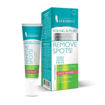 Afrodita Young & Pure Gel za sušenje bubuljica 15ml