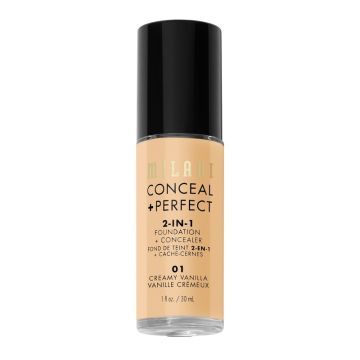  Milani conceal + perfect 2-in-1 puder za lice 01 creamy vanilla 
