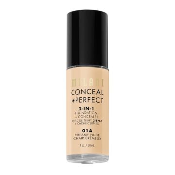  Milani conceal + perfect 2-in-1 puder za lice 01A creamy nude 
