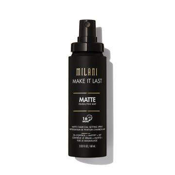  Milani make it last matte charcoal sprej za fiksiranje šminke 