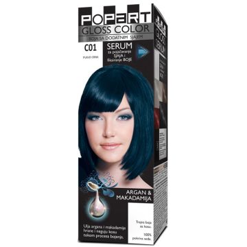 Still Popart boja za kosu C01 plavo crna