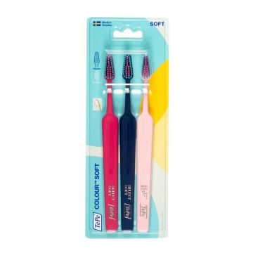 TePe Colour Soft četkica za zube 3 komada