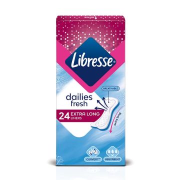 Libresse extra long dnevni ulošci 24kom