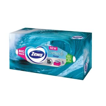 Zewa papirne maramice kutija 150/1 deluxe 3sl
