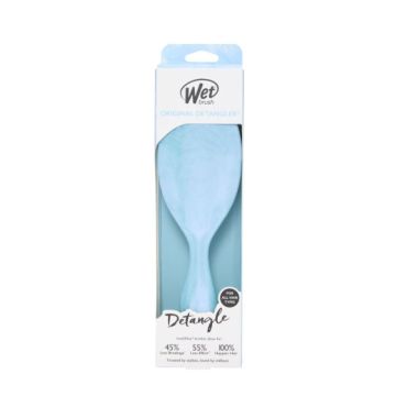Wet brush četka za kosu original detangler glitter plava