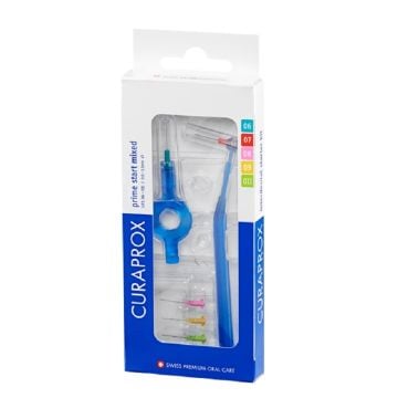 Curaprox Prime mixed set 5 interdentalnih četkica i 2 držača