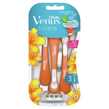 Gillette Venus Riviera jednokratni brijač, 3kom