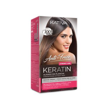 Kativa keratinski tretman za ravnanje kose bez pegle-anti frizz