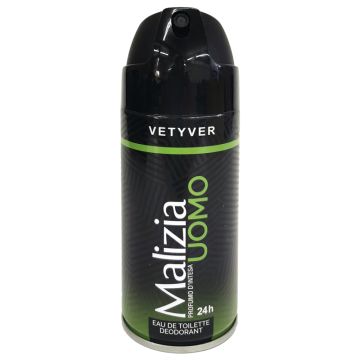 Malizia vetyver muški dezodorans u spreju 150ml