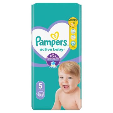 Pampers Active baby JPM 5 Junior pelene za bebe 54 kom