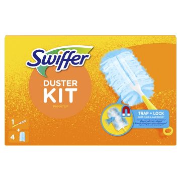 Swiffer Duster set za čišćenje prašine, 1 drška + 4 dodatka