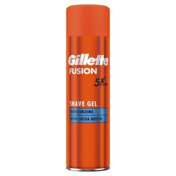 Gillette Fusion moisturizing gel za brijanje 200 ml