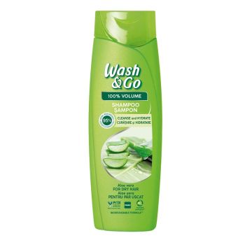 Wash & Go sa ekstratom aloja vere šampon za kosu 360 ml