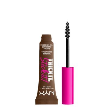 NYX Professional Makeup Thick It Stick It! Maskara za obrve Brunette