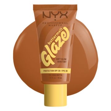 NYX Professional Makeup Buttermelt Glaze tečni puder Chai Butta