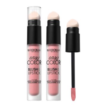 Deborah Easy Color Blush&Lipstick 01